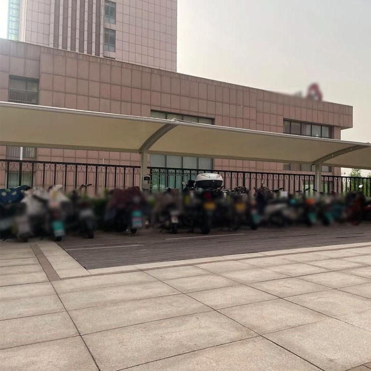 富锦县膜结构电动车棚