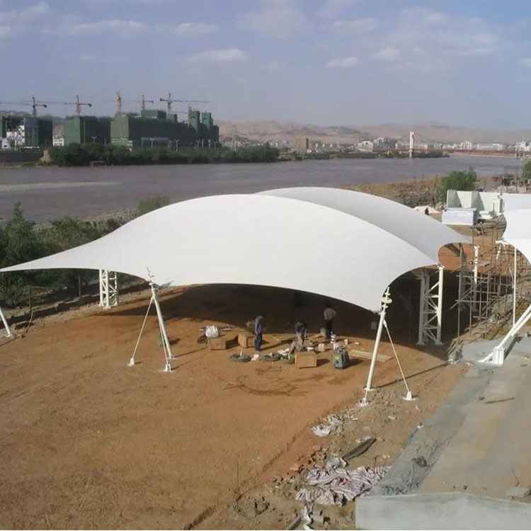 富锦县膜结构汽车棚